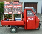 Ingolstädter PDS-Mobil; Foto: Thomas Schröter