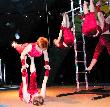 Cabuwazi, Gastspiel mit den Mädchen der Leiterakrobatik; Foto: privat