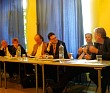 Podiumsdiskussion über die geplante Urheberrechtsreform in Weimar; Foto: Axel Hildebrandt