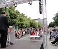 Linke Wahl-Tour auf dem Klausener Platz; Foto: Axel Hildebrandt