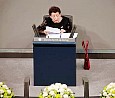 Inge Deutschkron im Bundestag; Foto: DBT / Neumann