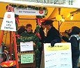 Sammelaktion der Heilsarmee auf dem Wochen-Markt am Kollwitz-Platz; Foto: privat