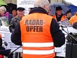 Radar-Opfer protestieren; Foto: Mathias Klätte