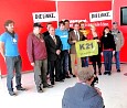 Gegnerinnen und Gegner von  'Stuttgart 21' zu Besuch bei der Linksfraktion im Bundestag; Foto: Axel Hildebrandt
