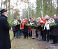 Gedenken an NS-Opfer auf dem Parkfriedhof Marzahn, Foto: Heidi Wagner