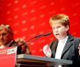 Bundesparteitag in Bielefeld, Debatte um bedingungsloses Grundeinkommen; Foto: DIE LINKE