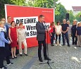 Wahlkampfquartier der Berliner LINKEN eröffnet; Foto: Ines Schmidt
