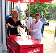 Wahlquartier der LINKEN Marzahn-Hellersdorf eröffnet; Foto: privat